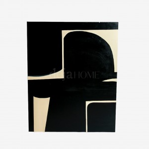 ABSTRACT BLACK AKRİLİK TABLO