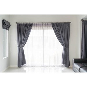 KOYU HAKİ & KAHVE VINTAGE PERDE
