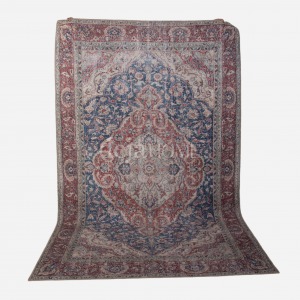 KIRMIZI LACİVERT VINTAGE HALI