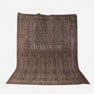 KAHVE & LACİVERT VINTAGE HALI