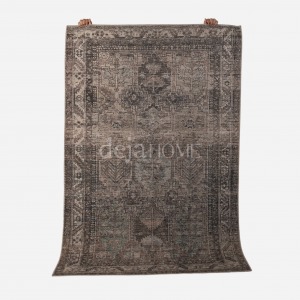 KAHVE VINTAGE HALI 